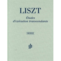 Franz Liszt: Études d'exécution transcendante (noty na klavír)