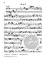J.S. Bach: English Suite no. 1 A major BWV 806 - Without Fingering (noty na klavír)