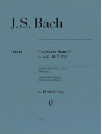 J.S. Bach: English Suite no. 5 E minor BWV 810 - Without Fingering (noty na klavír)