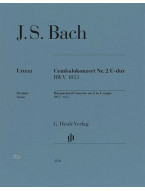 J.S. Bach: Cembalokonzert Nr. 2 E-dur BWV 1053 (noty pro klavír, smyčcový soubor, partitura) J.S. Bach: Cembalokonzert Nr. 2 E-dur BWV 1053 (noty pro klavír, smyčcový soubor, partitura)