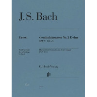 J.S. Bach: Cembalokonzert Nr. 2 E-dur BWV 1053 (noty pro klavír, smyčcový soubor, party)