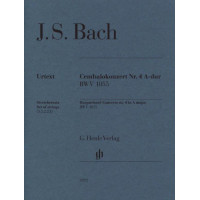 J.S. Bach: Harpsichord Concerto no. 4 A major BWV 1055 (noty pro smyčce, party)