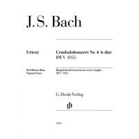 J.S. Bach: Harpsichord Concerto no. 4 A major BWV 1055 (noty na kontrabas, part)