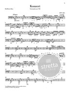 J.S. Bach: Harpsichord Concerto no. 4 A major BWV 1055 (noty na kontrabas, part)
