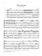 W.A. Mozart: Divertimenti KV 136-138 (noty pro smyčcový soubor, partitura) W.A. Mozart: Divertimenti KV 136-138 (noty pro smyčcový soubor, partitura)