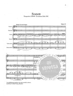 Johannes Brahms: String Sextet No. 1 In B Flat Major (noty, partitura)