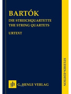 Béla Bartók: The String Quartets - 6 Volumes in a Slipcase (noty pro smyčcový kvartet, studijní partitura)