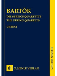 Béla Bartók: The String Quartets - 6 Volumes in a Slipcase (noty pro smyčcový kvartet, studijní partitura)