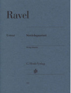 Maurice Ravel: String Quartet (noty pro smyčcový kvartet, party)