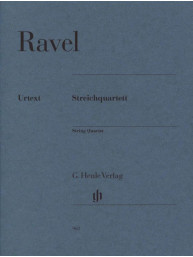 Maurice Ravel: String Quartet (noty pro smyčcový kvartet, party)