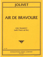 André Jolivet: Aria Di Bravura with Piano Ad Lib. (noty na trubku)