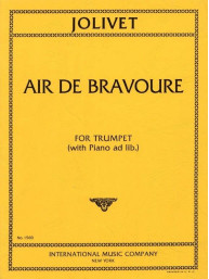 André Jolivet: Aria Di Bravura with Piano Ad Lib. (noty na trubku)