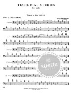 Julius Klengel: Technical Studies 1 - Rose (noty na violoncello)