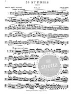Joseph Merk: 20 Studies Opus 11 - Klengel (noty na violoncello)