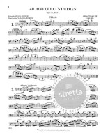 Sebastian Lee: 40 Melodic Studies op. 31/Book 1 - Rose (noty na violoncello)