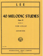 Sebastian Lee: 40 Melodic Studies op. 31/Book 2 - Rose (noty na violoncello)