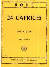 Pierre Rode: 24 Capricci - Galamian (noty na housle)