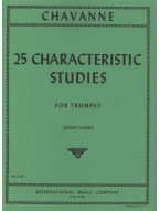 André Chavanne: 25 Caracteristic Studies - Voisin (noty na trubku)
