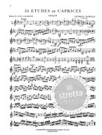 Federigo Fiorillo: 36 Etudes or Caprices - Galamian (noty na housle)