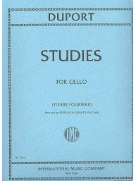 Jean-Louis Duport: Studies - Fournier (noty na violoncello)