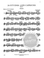 Jakob Dont: 24 Etudes and Caprices op. 35 - Galamian (noty na housle)