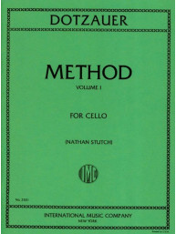 Friedrich Dotzauer: Method Vol. 1 - Stutch (noty na violoncello)