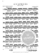 Carlo Alfredo Piatti: 12 Caprices Op. 25 - Fournier (noty na violoncello)