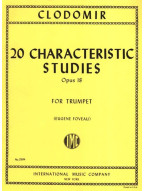 Pierre-Francois Clodomir: 20 Characteristic Studies op. 18 - Foveau (noty na trubku)