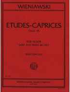 Henryk Wieniawski: Etudes–Caprices op. 18 - Gingold (noty na housle)