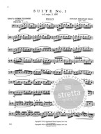 Johann Sebastian Bach: 6 Suites Bwv 1007/12 - Fournier (noty na violoncello)