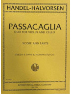 Georg Friedrich Händel-Halvorsen: Passacaglia (noty na housle, violoncello)