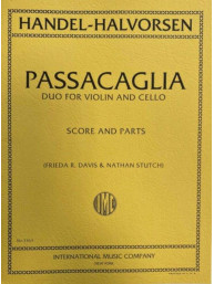 Georg Friedrich Händel-Halvorsen: Passacaglia (noty na housle, violoncello)