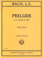 J.S. Bach: Prelude in C minor BWV 999 - Solow (noty na violoncello)