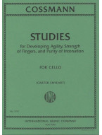 Bernhard Cossmann: Studies - Enyeart (noty na violoncello)