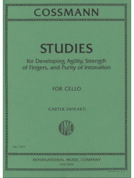 Bernhard Cossmann: Studies - Enyeart (noty na violoncello)