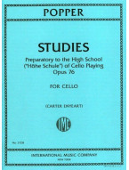 David Popper: Studies op. 76 - Enyeart (noty na violoncello)