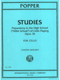 David Popper: Studies op. 76 - Enyeart (noty na violoncello)