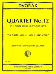 Antonín Dvořák: Quartet No. 12 In F Major Opus 96 (noty, partitura, party)
