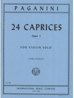 Niccolo Paganini: 24 Capricci Op.1 - Flesch (noty na housle)