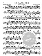 Niccolo Paganini: 24 Capricci Op.1 - Flesch (noty na housle)