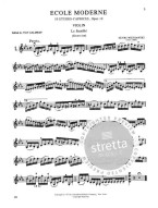 Henryk Wieniawski: Ecole Moderne - Etudes-Caprices Op. 10 - Galamian (noty na housle)