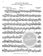 David Popper: 40 Studies op. 73 - Stutch (noty na violoncello)