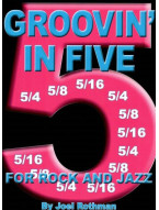 Joel Rothman: Groovin' In Five For Rock and Jazz (noty na bicí)
