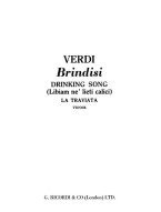 Giuseppe Verdi: Brindisi IT/ENG (noty na klavír, zpěv)