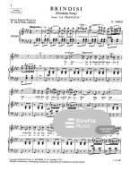 Giuseppe Verdi: Brindisi IT/ENG (noty na klavír, zpěv)