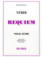 Giuseppe Verdi: Requiem (noty na sborový zpěv, klavír)