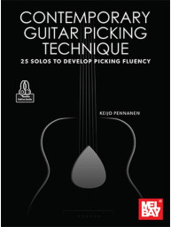 Keijo Pennanen: Contemporary Guitar Picking Technique (noty na kytaru)(+audio)