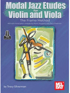 Tracy Silverman: Modal Jazz Etudes (noty na housle, violu)(+audio)