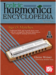 Celtic Harmonica Encyclopedia 2 - Jigs & Marches (noty na harmoniku)(+audio)