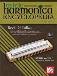 Celtic Harmonica Encyclopedia 3 - Reels & Polkas (noty na harmoniku)(+audio)